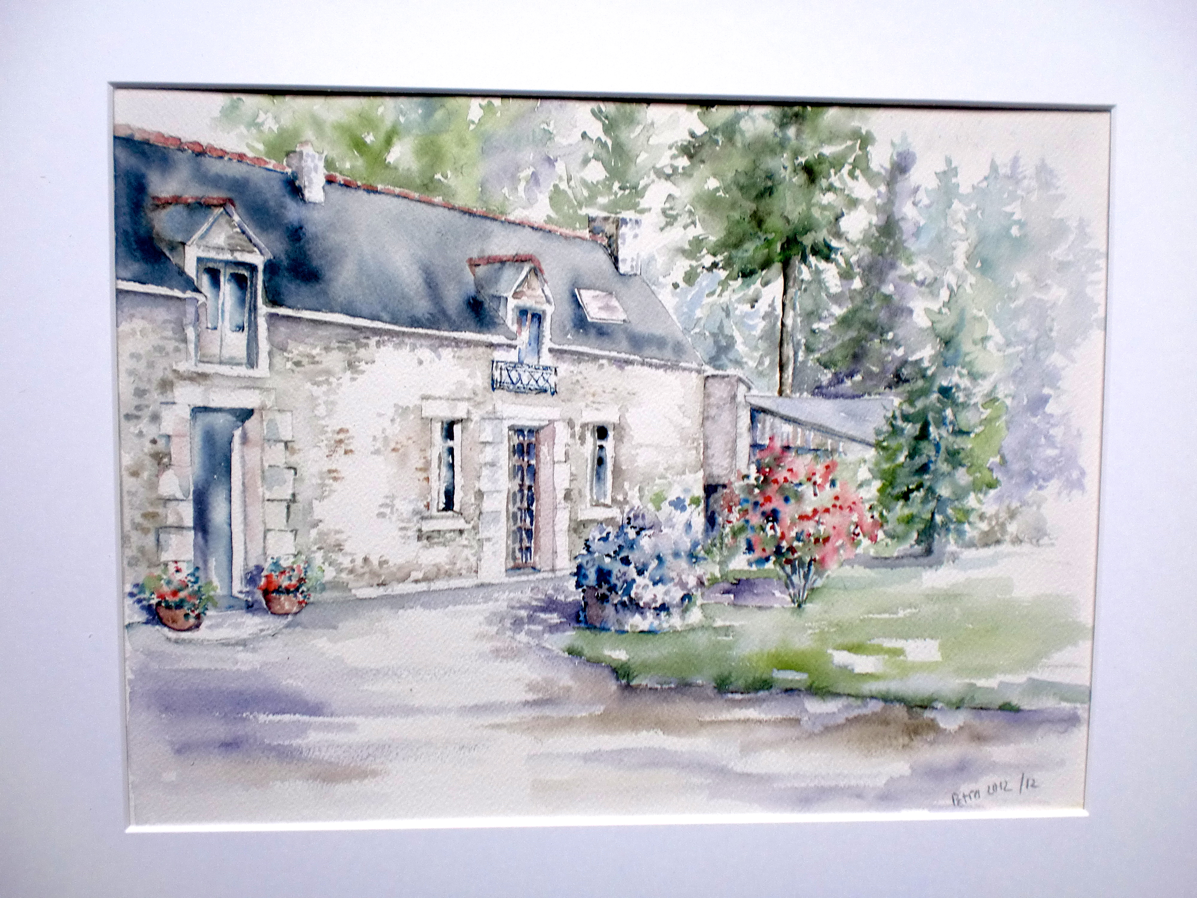 Maison à l’aquarelle – « Petra Wauters